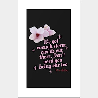 Sweet magnolia quote Posters and Art